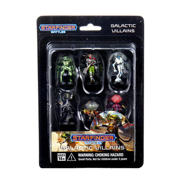 Starfinder - Galactic Villains Pre-Painted Miniatures