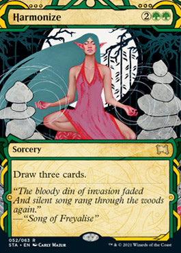 Harmonize (Foil Etched) [Strixhaven: Mystical Archive]