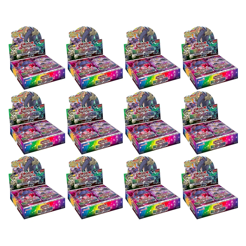YGO Booster Case - Battles of Legend: Crystal Revenge (1st Edition)