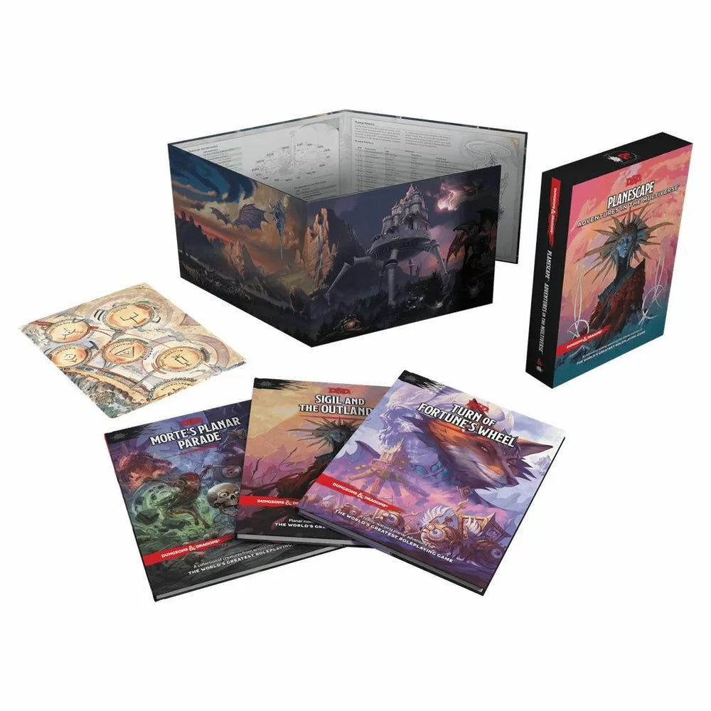 D&D Book - Planescape - Adventures in the Multiverse