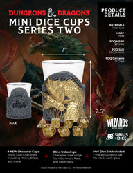 Sirius Dice – D&D Mini Dice Cups PDQ (Series 2)