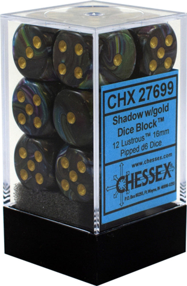 Chessex Dice Lustrous 12d6