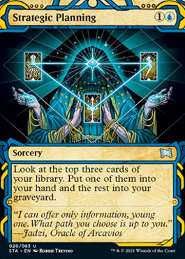 Strategic Planning (Foil Etched) [Strixhaven: Mystical Archive]