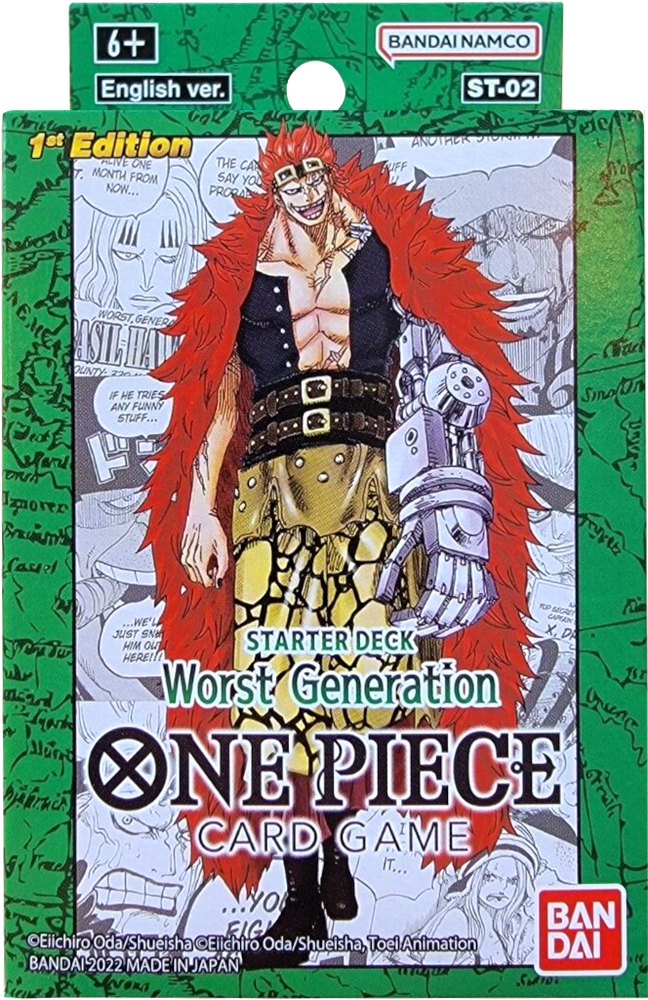 One Piece TCG - Starter Deck 01-04 (Super Pre-Release Version) *LIMIT 1 OF EACH DECKS*