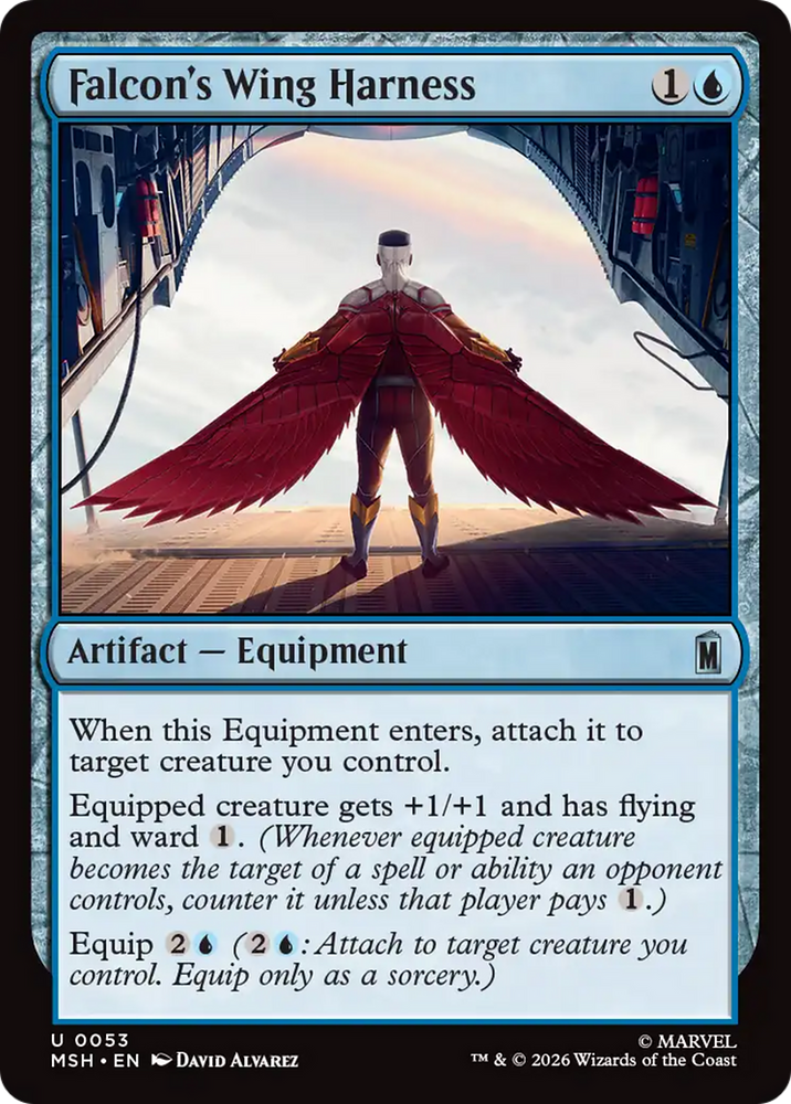 Falcon's Wing Harness [Marvel Super Heroes]