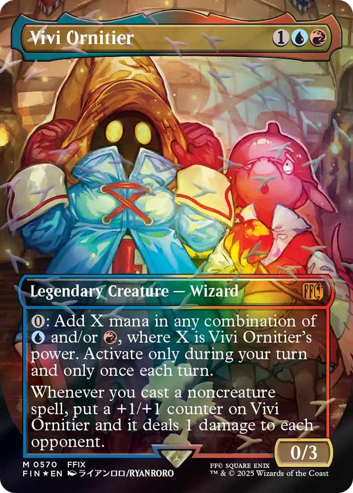 Vivi Ornitier (Borderless) (Chocobo Track Foil) [FINAL FANTASY]