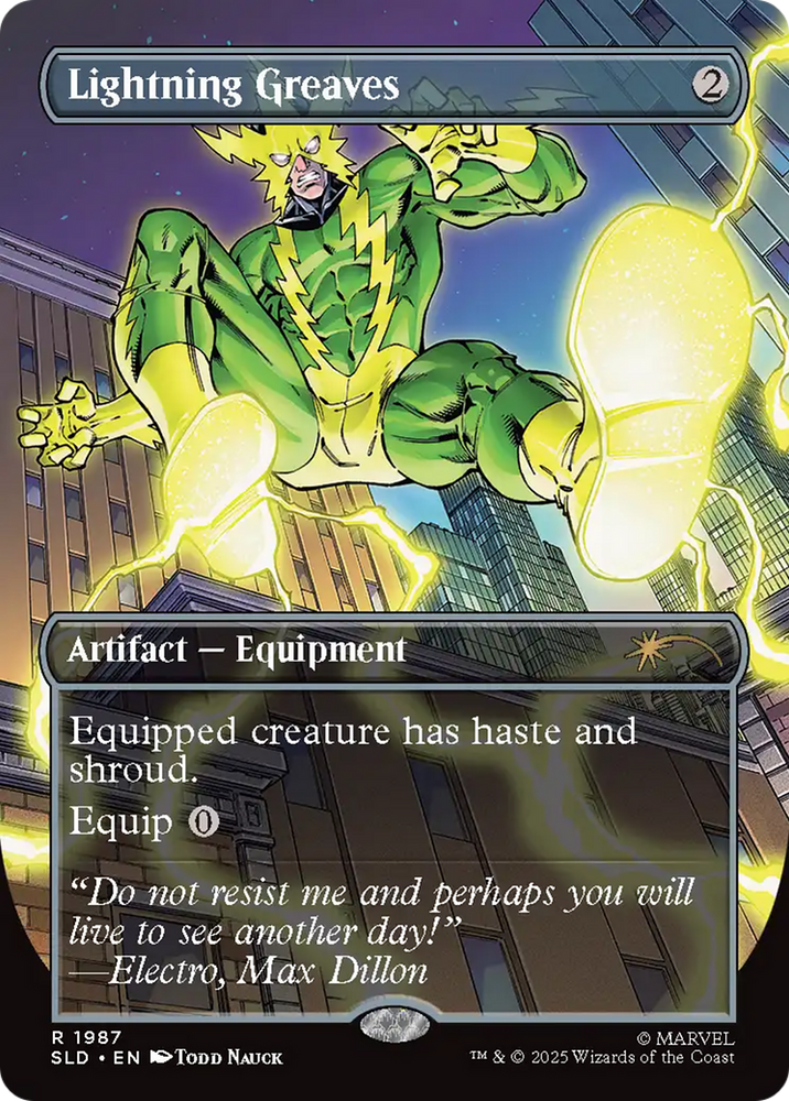 Lightning Greaves (1987) [Secret Lair Drop Series]