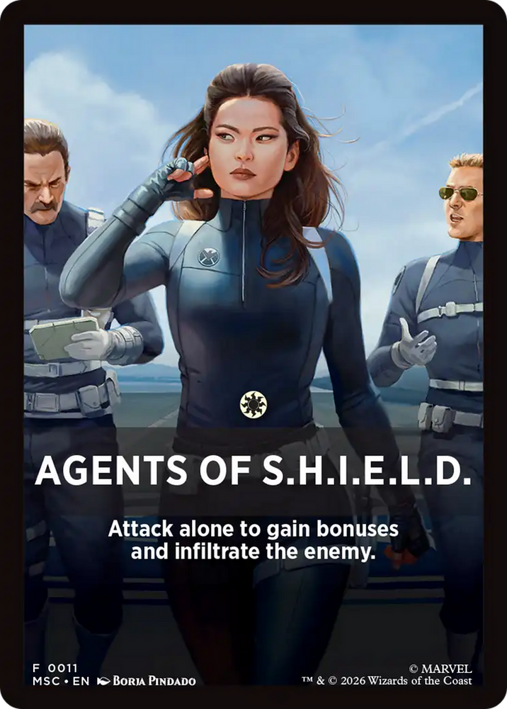 Agents of S.H.I.E.L.D. Theme Card [Marvel Super Heroes Commander]