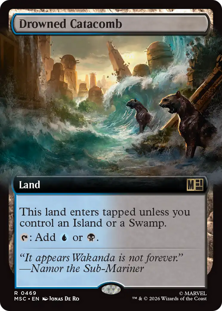 Drowned Catacomb (Extended Art) [Marvel Super Heroes Commander]