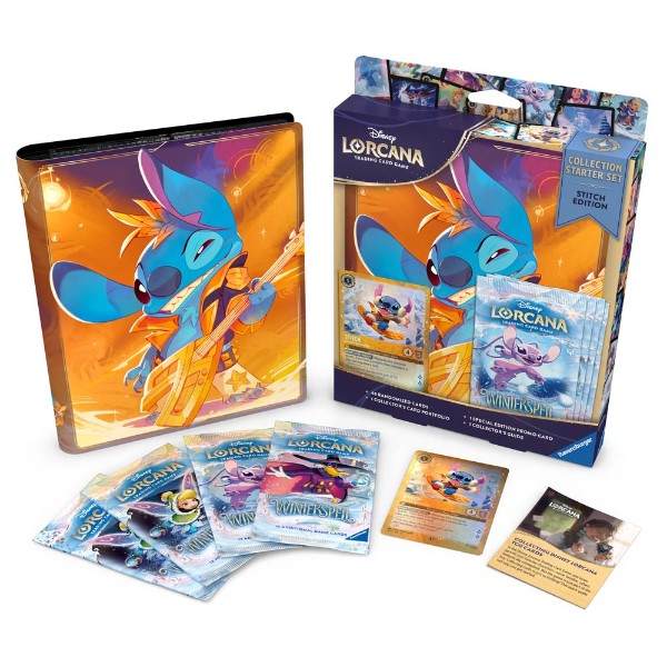 Disney Lorcana TCG - Winterspell Stitch Starter Set Collection