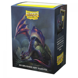 Dragon Shield Sleeves Brushed Art - Baby Dragon (standard size)