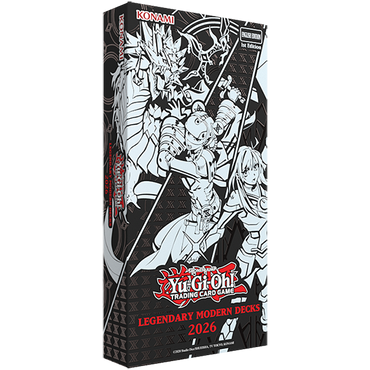 YGO Legendary Modern Decks 2026 (1st Edition)