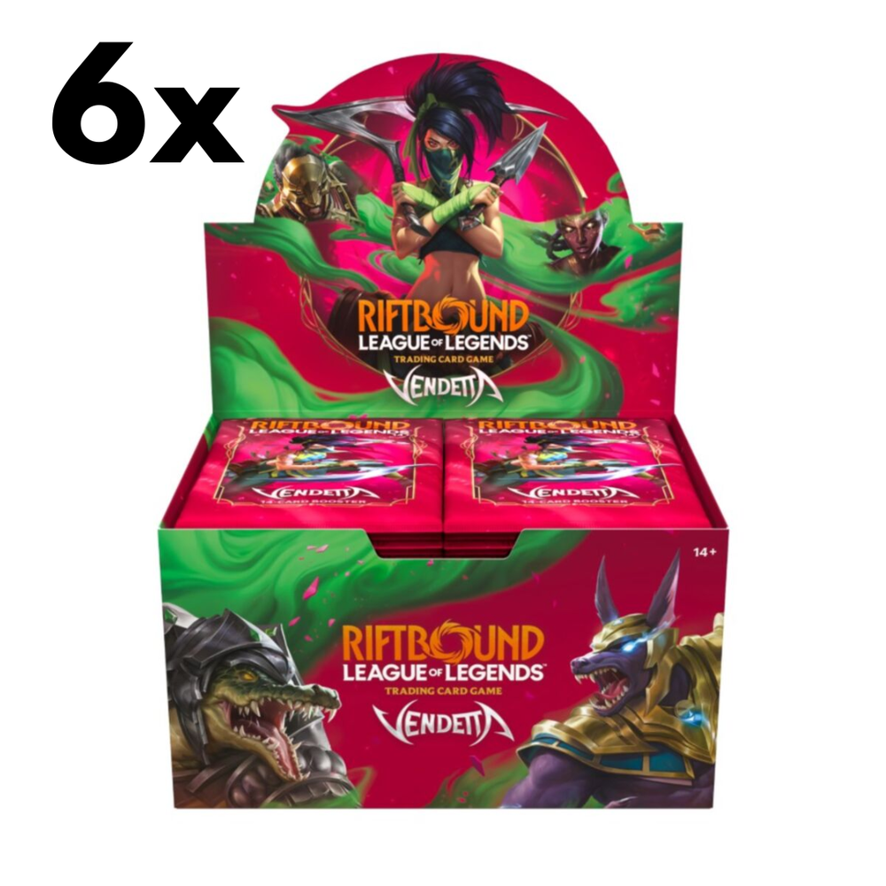 Riftbound: League of Legends TCG Booster Case - Vendetta