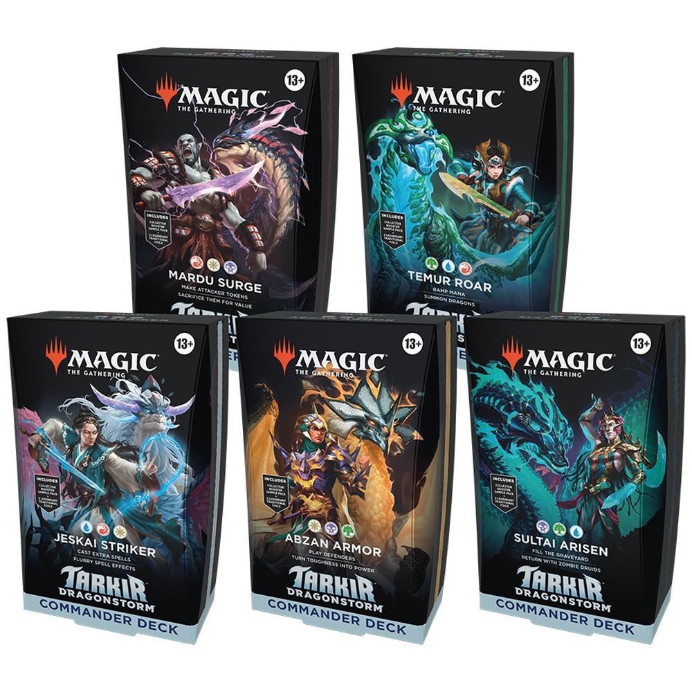 MTG Commander Decks - Tarkir: Dragonstorm
