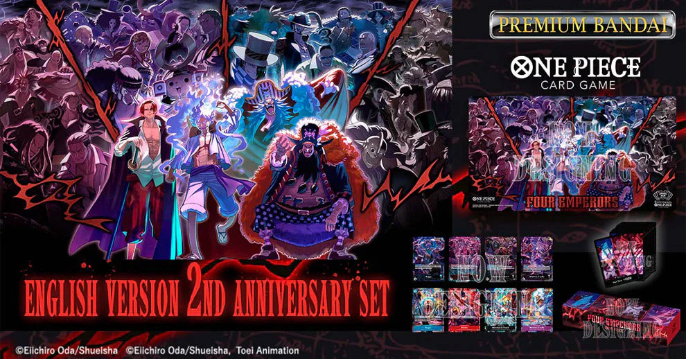 One Piece Card Game: English 2nd Anniversary Set