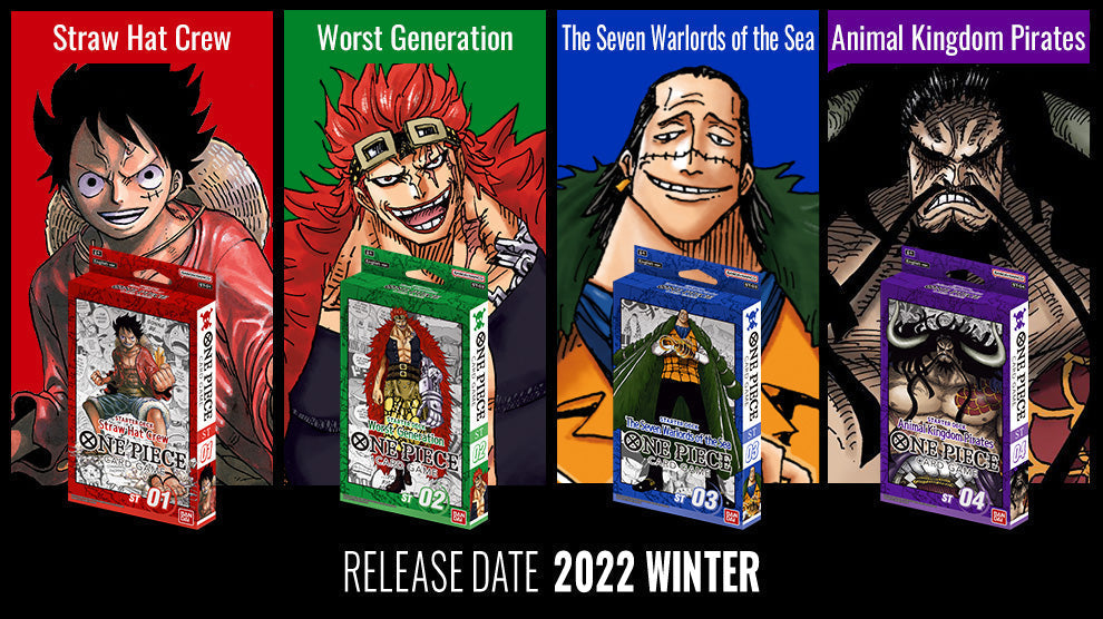 One Piece TCG - Starter Deck 01-04