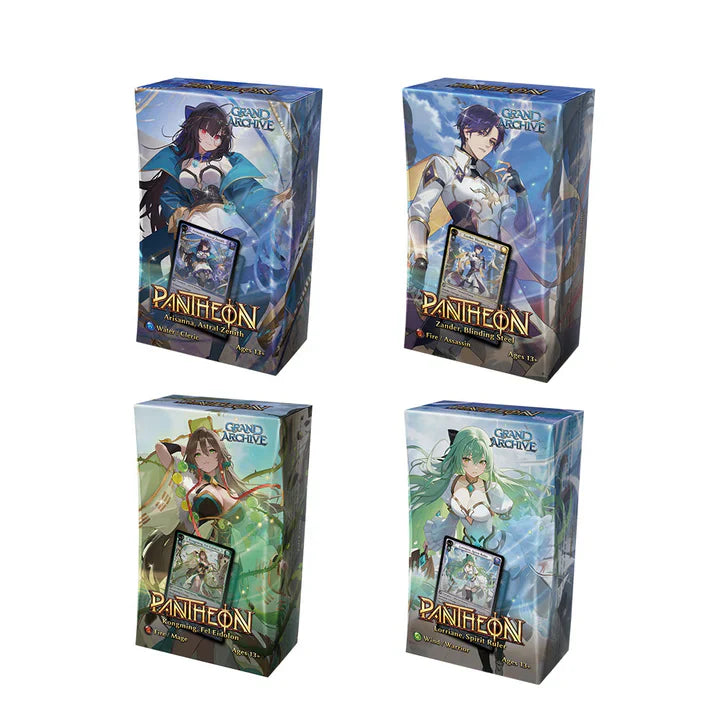 Grand Archive Pantheon Deck Set – Radiant Origins