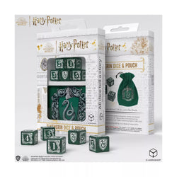 Q Workshop - Harry Potter Slytherin Dice and Pouch