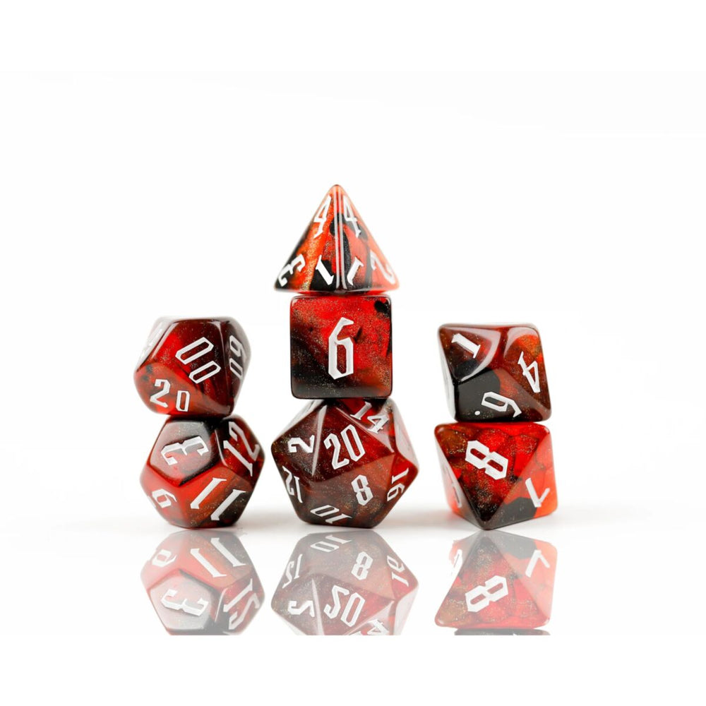 Sirius Dice – Dice Set – Cherry Nebula