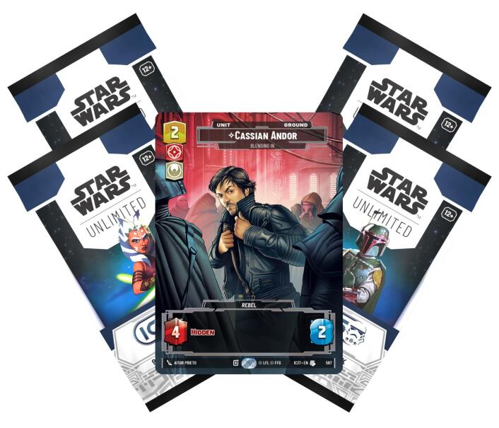 Star Wars Unlimited Booster 4 Pack - Icons 2027 Edition