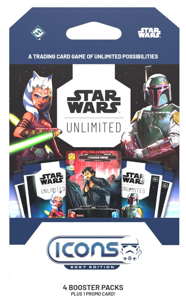 Star Wars Unlimited Booster 4 Pack - Icons 2027 Edition