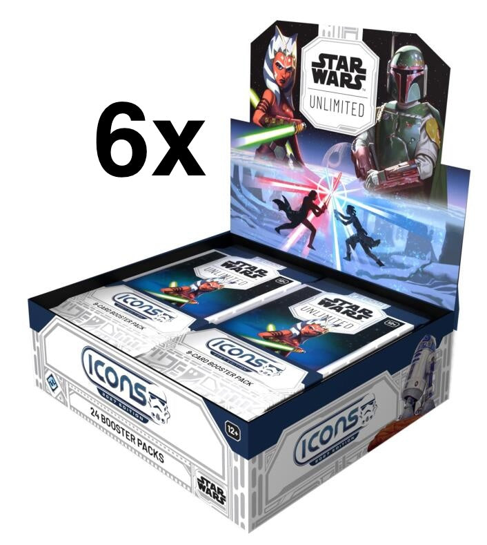 Star Wars Unlimited Booster Case (6x Booster Boxes) - Icons 2027 Edition
