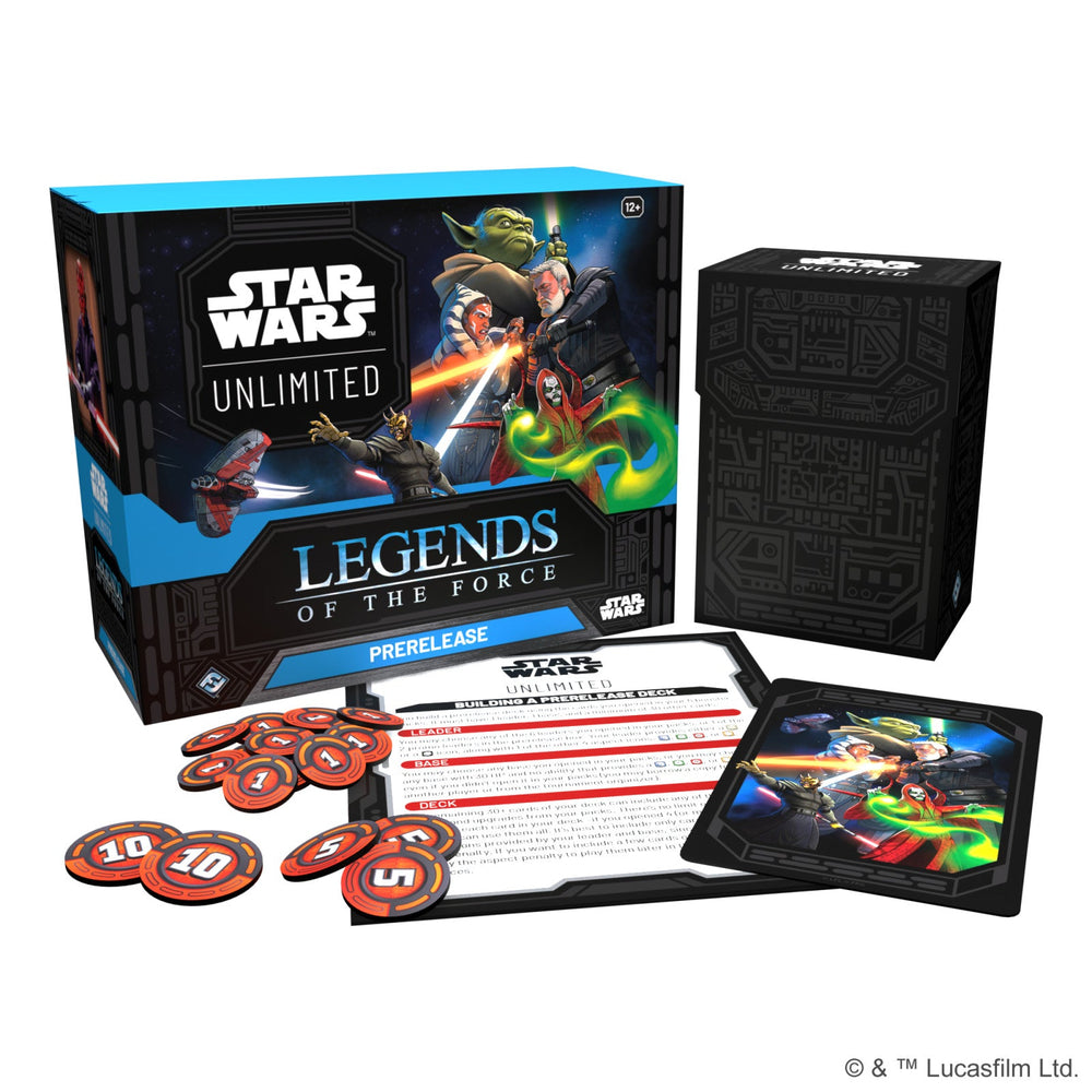 Star Wars Unlimited Prerelease Box - Legends of the Force