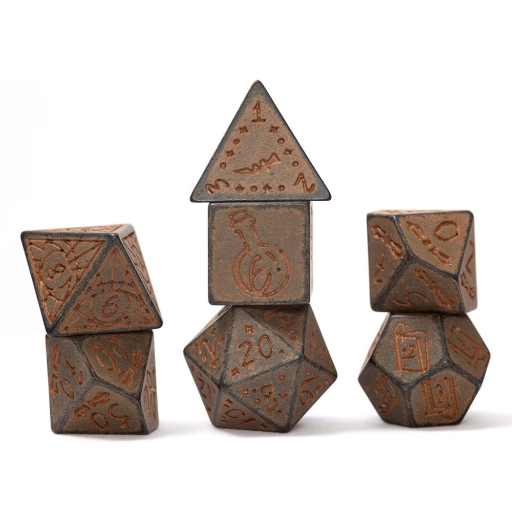 Sirius Dice – Dice Set – Illusory Stone: Granite