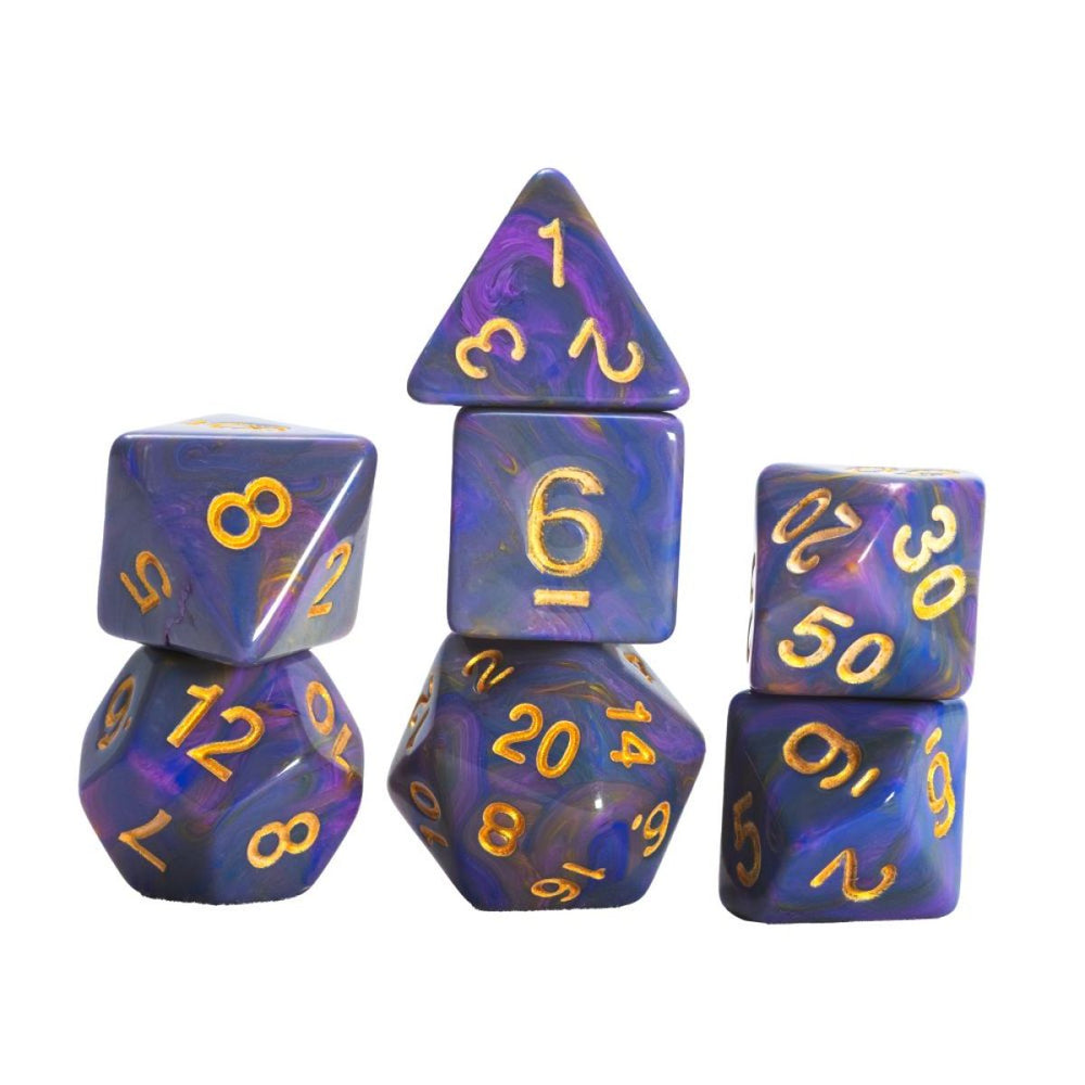 Sirius Dice 7-Die Set- Unicorn
