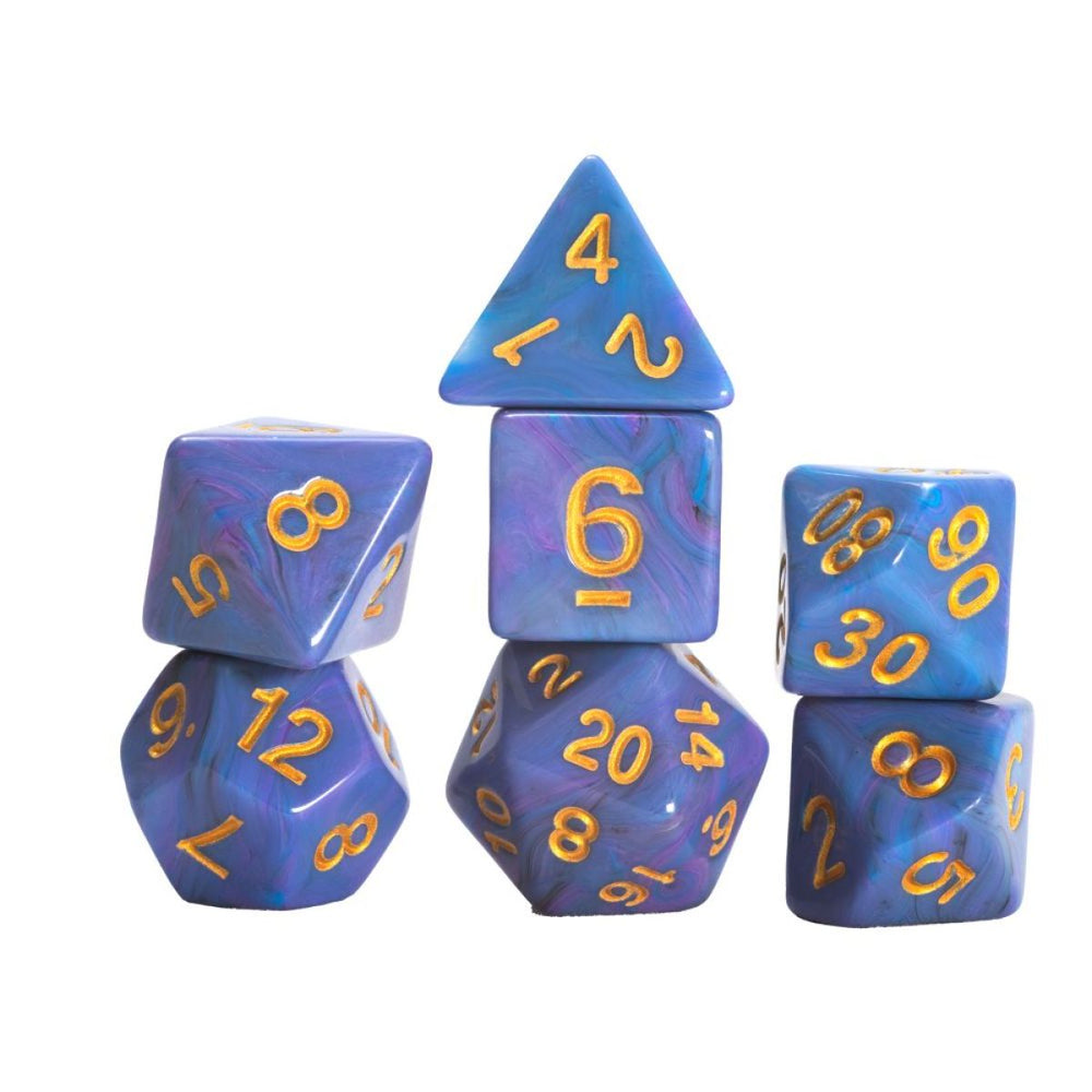 Sirius Dice – Dice Set – Blue Unicorn