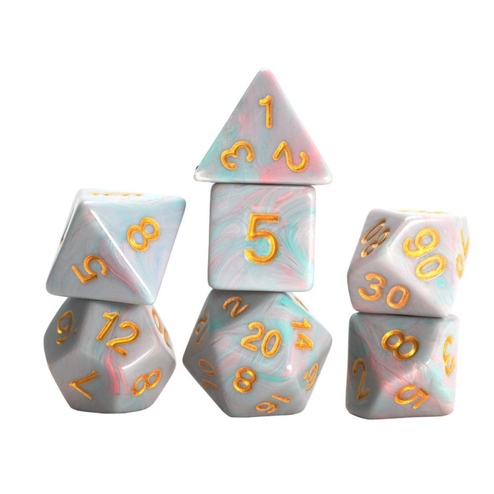 Sirius Dice – Dice Set – Teal Unicorn