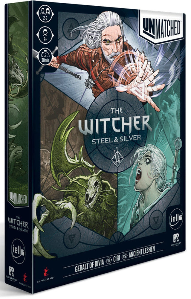 Unmatched - The Witcher - Steel and Silver