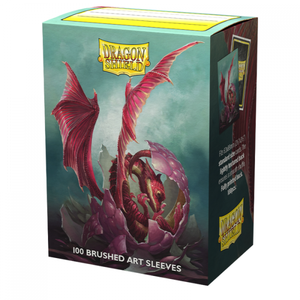 Dragon Shield Sleeves Brushed Art - Baby Dragon (standard size)