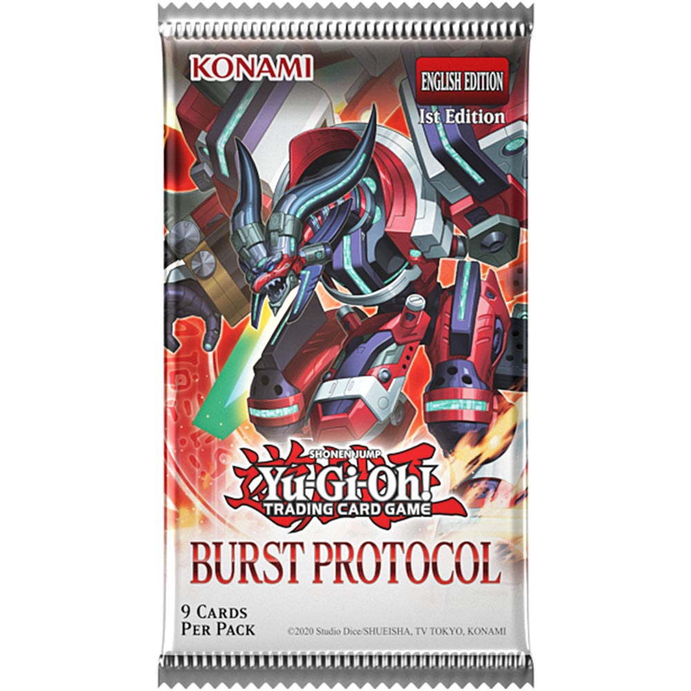 YGO Booster Pack - Burst Protocol (1st Edition)